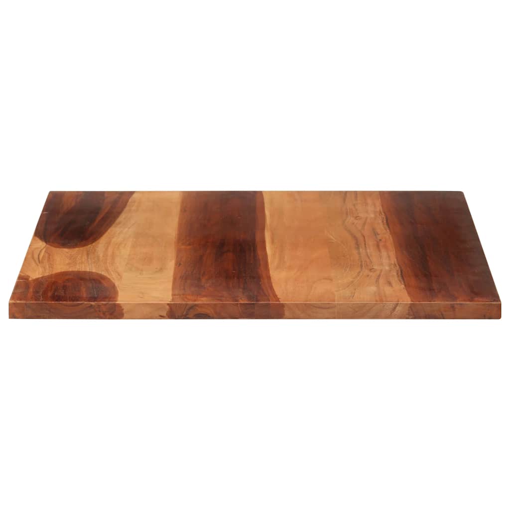 vidaXL Blat stołu, lite drewno akacjowe, 25-27 mm, 70x80 cm