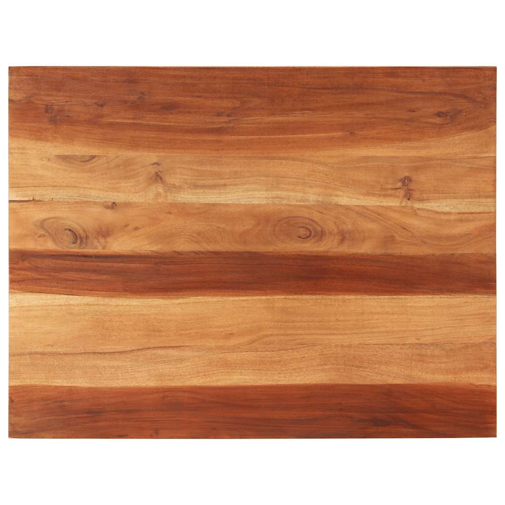 vidaXL Blat stołu, lite drewno akacjowe, 25-27 mm, 70x90 cm