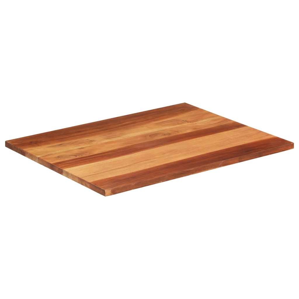 vidaXL Blat stołu, lite drewno akacjowe, 25-27 mm, 70x90 cm