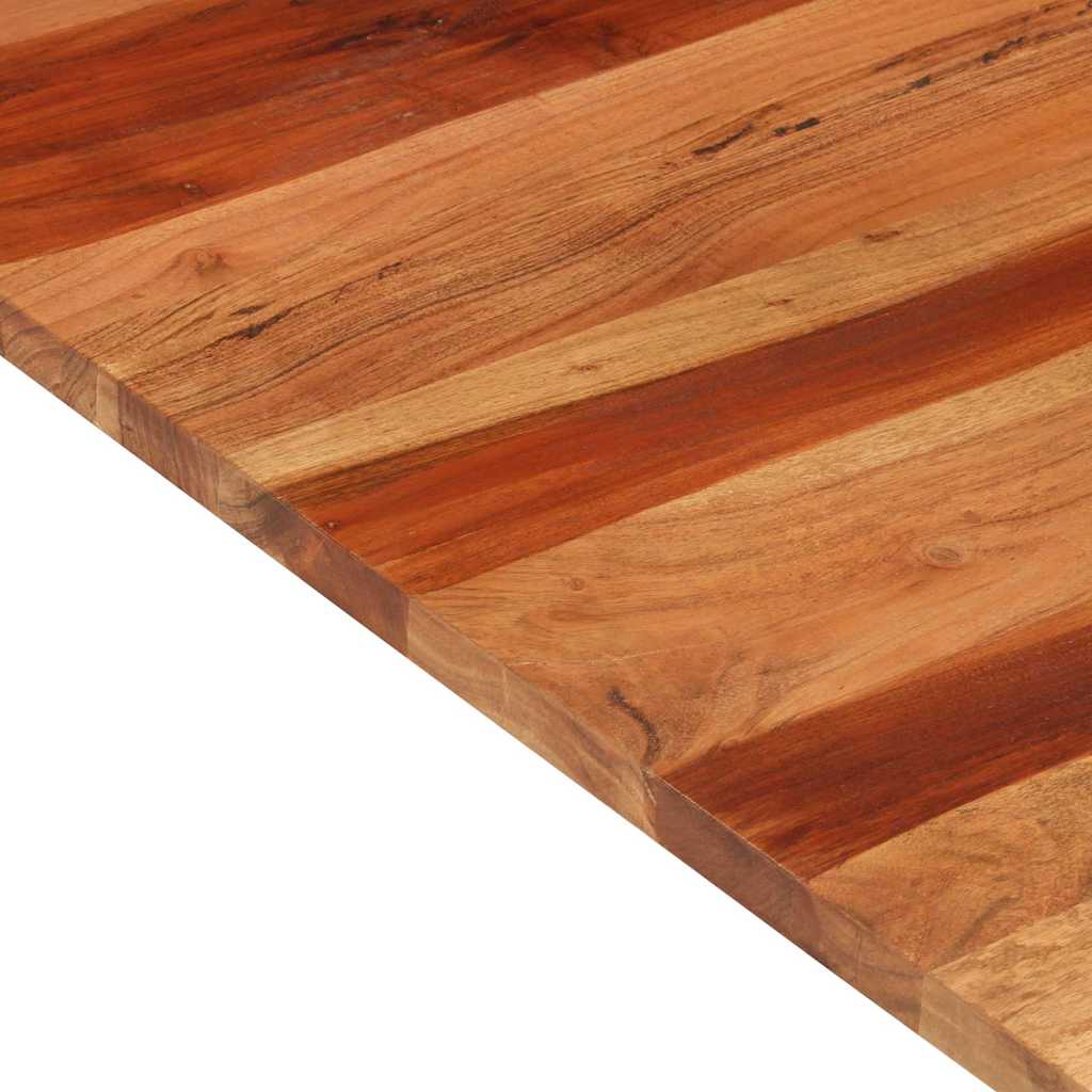 vidaXL Blat stołu, lite drewno akacjowe, 25-27 mm, 80x80 cm