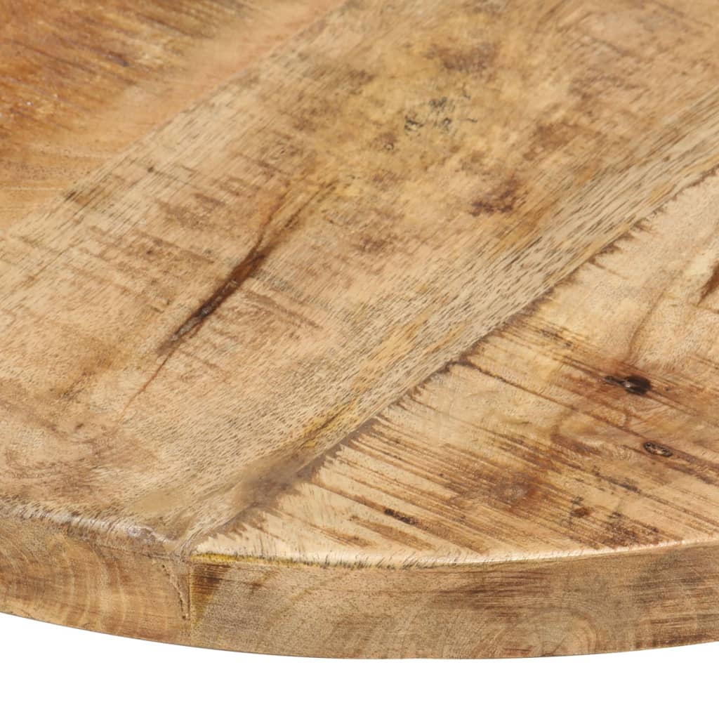 vidaXL Blat stołu, lite drewno mango, okrągły, 25-27 mm, 40 cm
