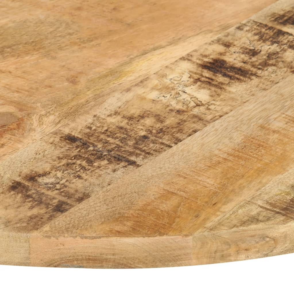vidaXL Blat stołu, lite drewno mango, okrągły, 25-27 mm, 60 cm