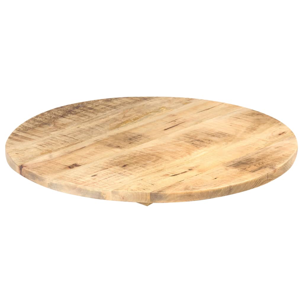 vidaXL Blat stołu, lite drewno mango, okrągły, 25-27 mm, 70 cm