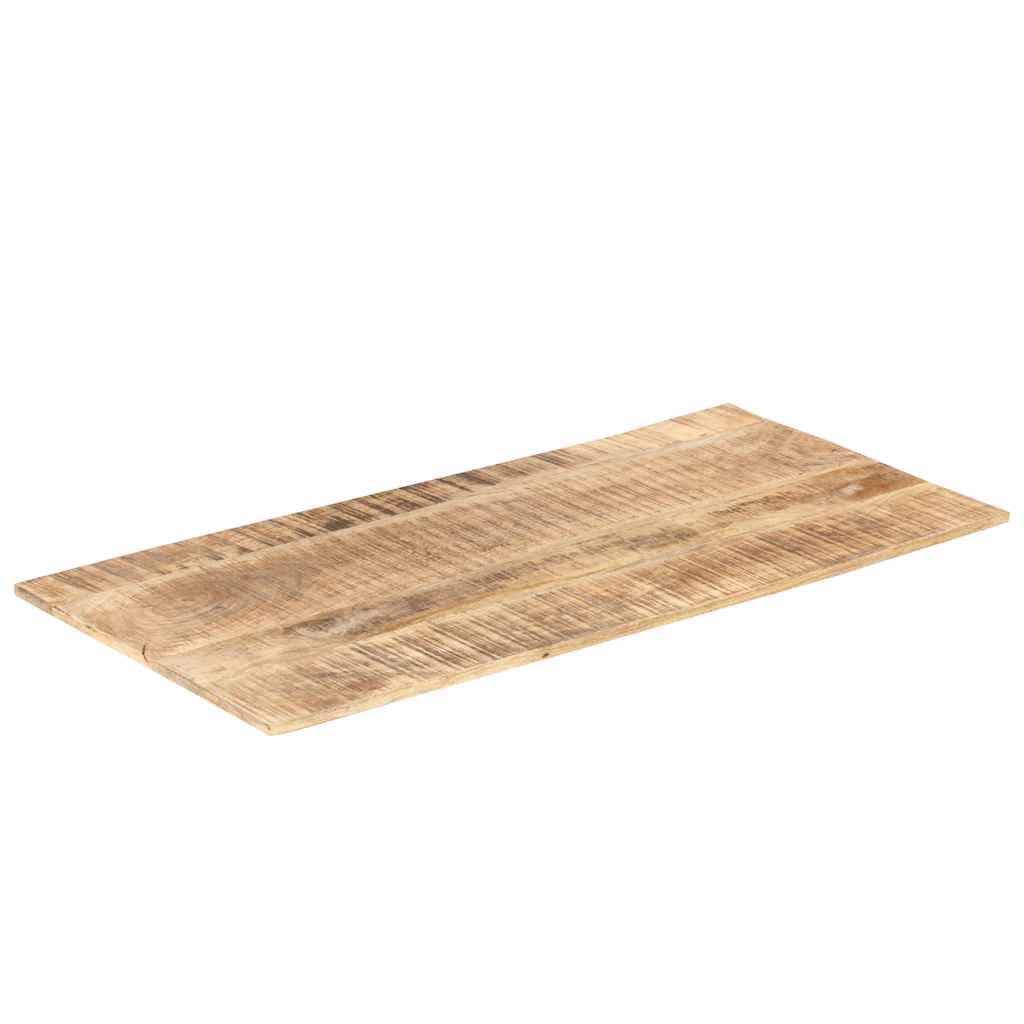 vidaXL Blat stołu, lite drewno mango, 15-16 mm, 100x60 cm