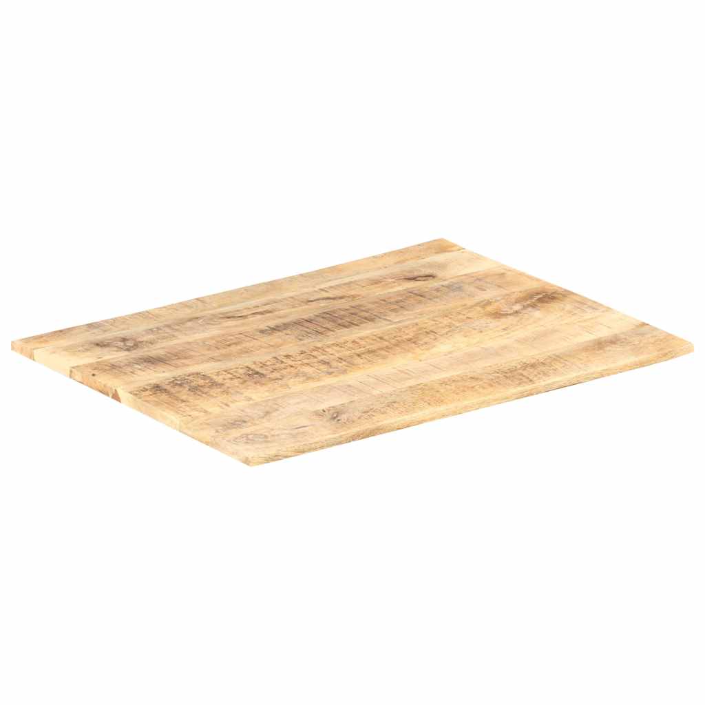 vidaXL Blat stołu, lite drewno mango, 15-16 mm, 80x70 cm