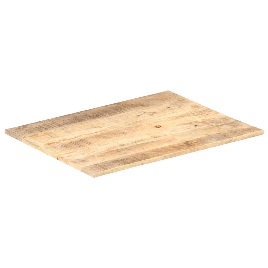 vidaXL Blat stołu, lite drewno mango, 15-16 mm, 80x70 cm