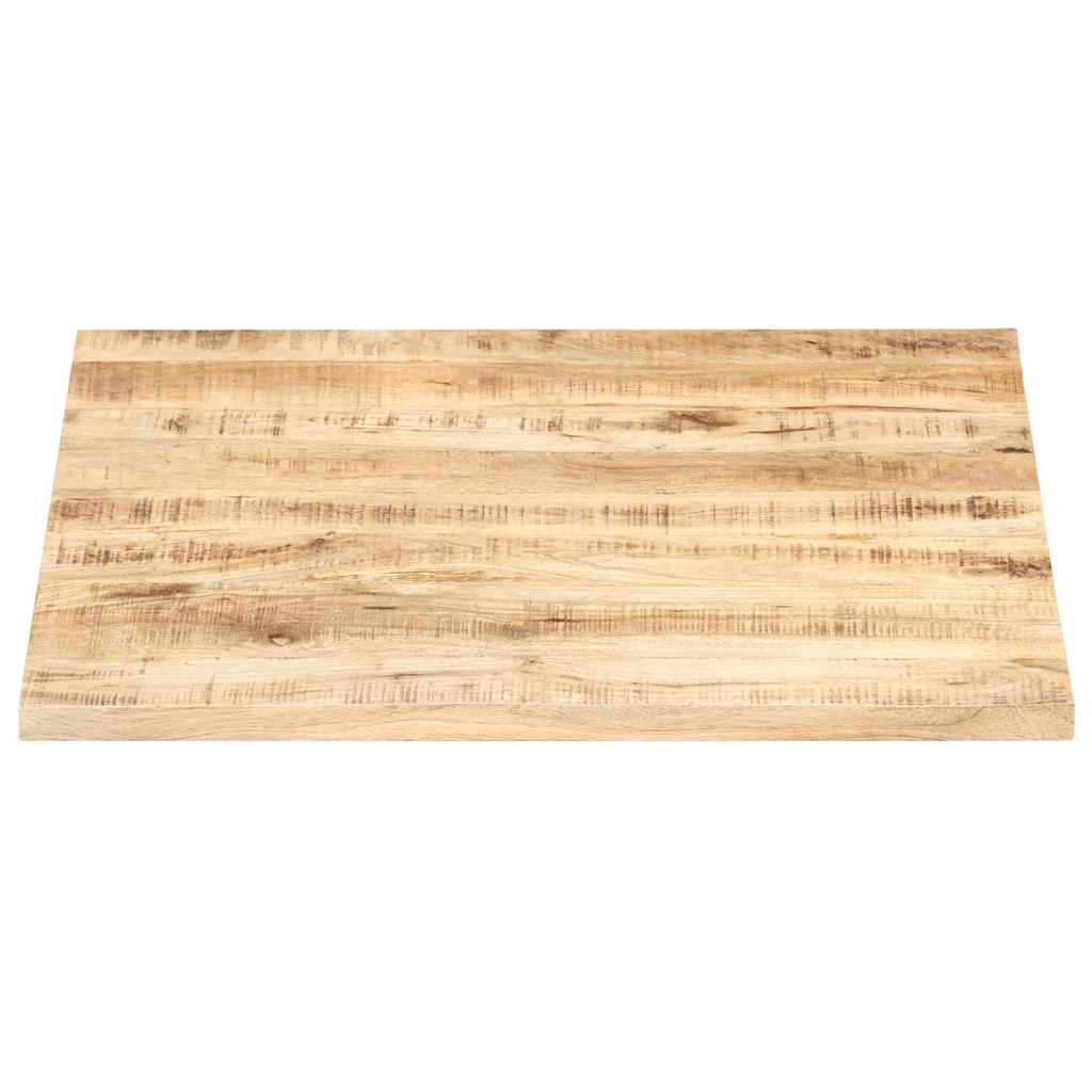 vidaXL Blat stołu, lite drewno mango, 25-27 mm, 60x60 cm