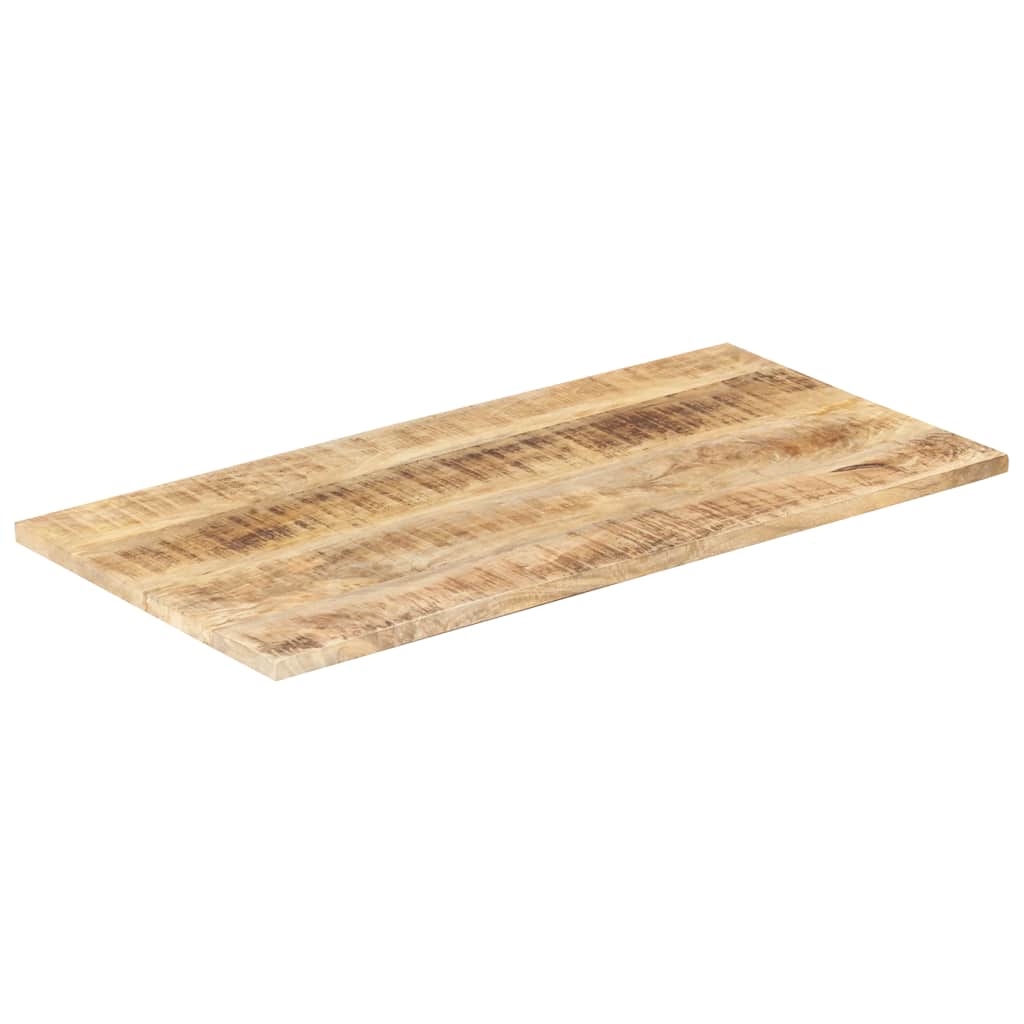 vidaXL Blat stołu, lite drewno mango, 25-27 mm, 100x60 cm
