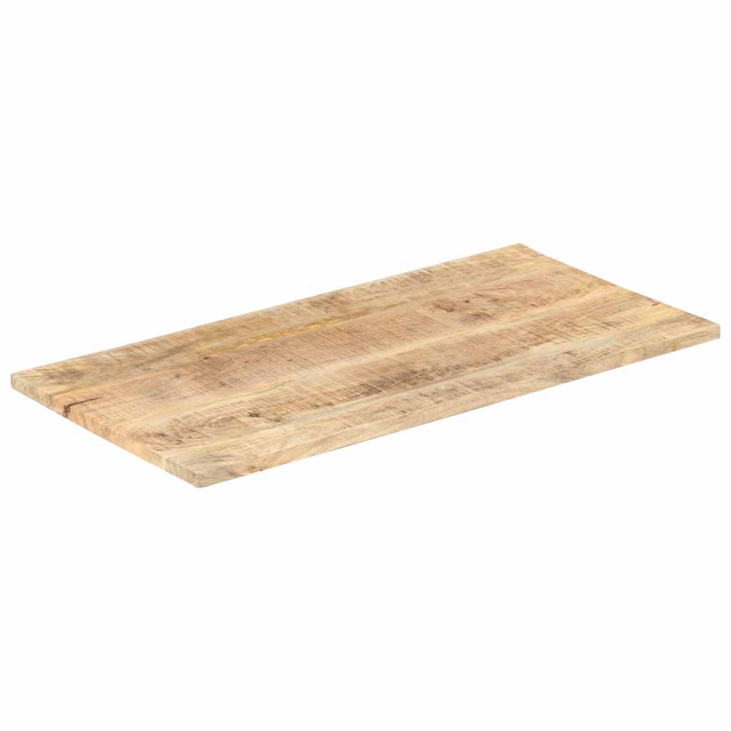 vidaXL Blat stołu, lite drewno mango, 25-27 mm, 100x60 cm
