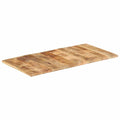 vidaXL Blat stołu, lite drewno mango, 25-27 mm, 120x60 cm