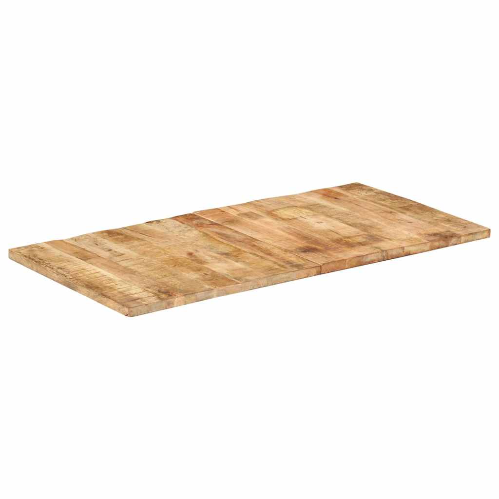 vidaXL Blat stołu, lite drewno mango, 25-27 mm, 120x60 cm