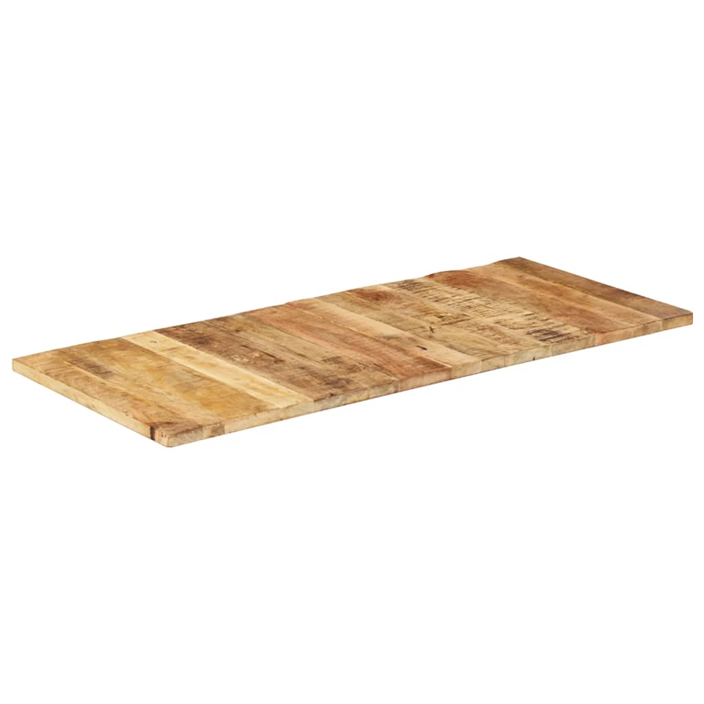 vidaXL Blat stołu, lite drewno mango, 25-27 mm, 140x60 cm