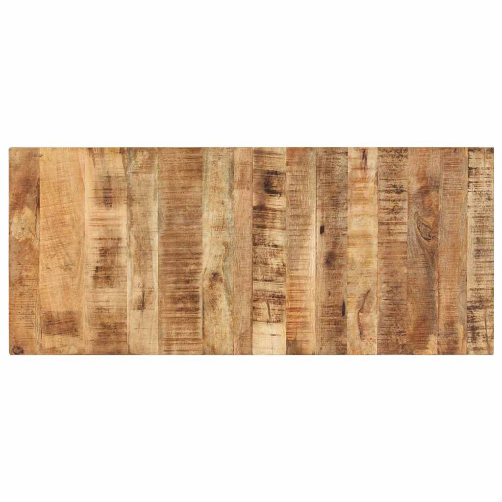vidaXL Blat stołu, lite drewno mango, 25-27 mm, 140x60 cm