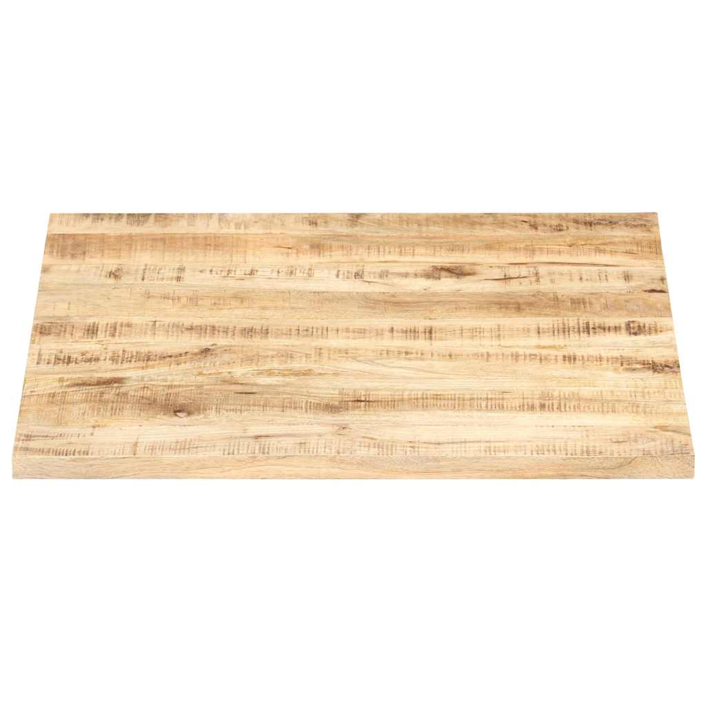 vidaXL Blat stołu, lite drewno mango, 25-27 mm, 80x80 cm