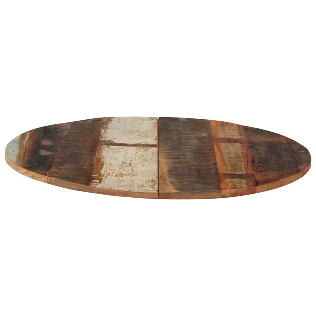 vidaXL Okrągły blat stołu, 70 cm, 15-16 mm, lite drewno odzyskane