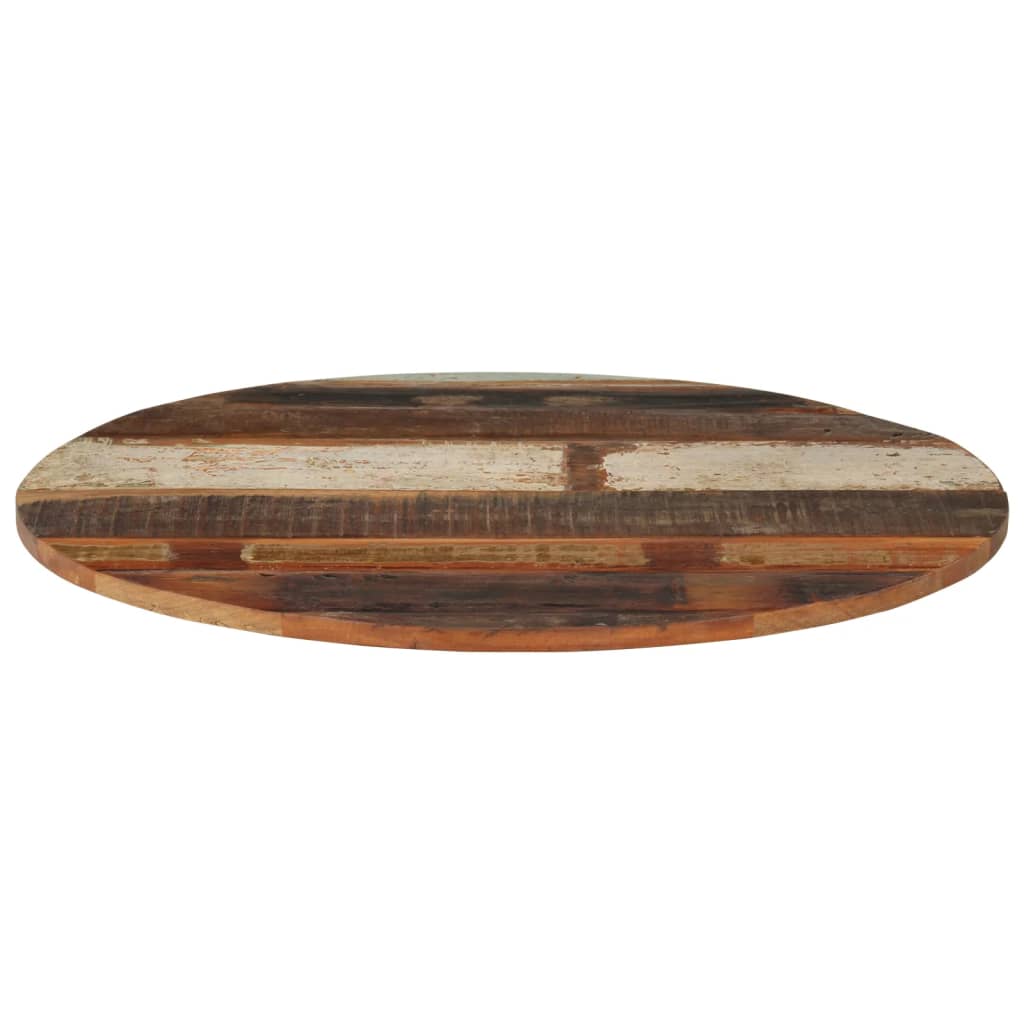 vidaXL Okrągły blat stołu, 70 cm, 15-16 mm, lite drewno odzyskane