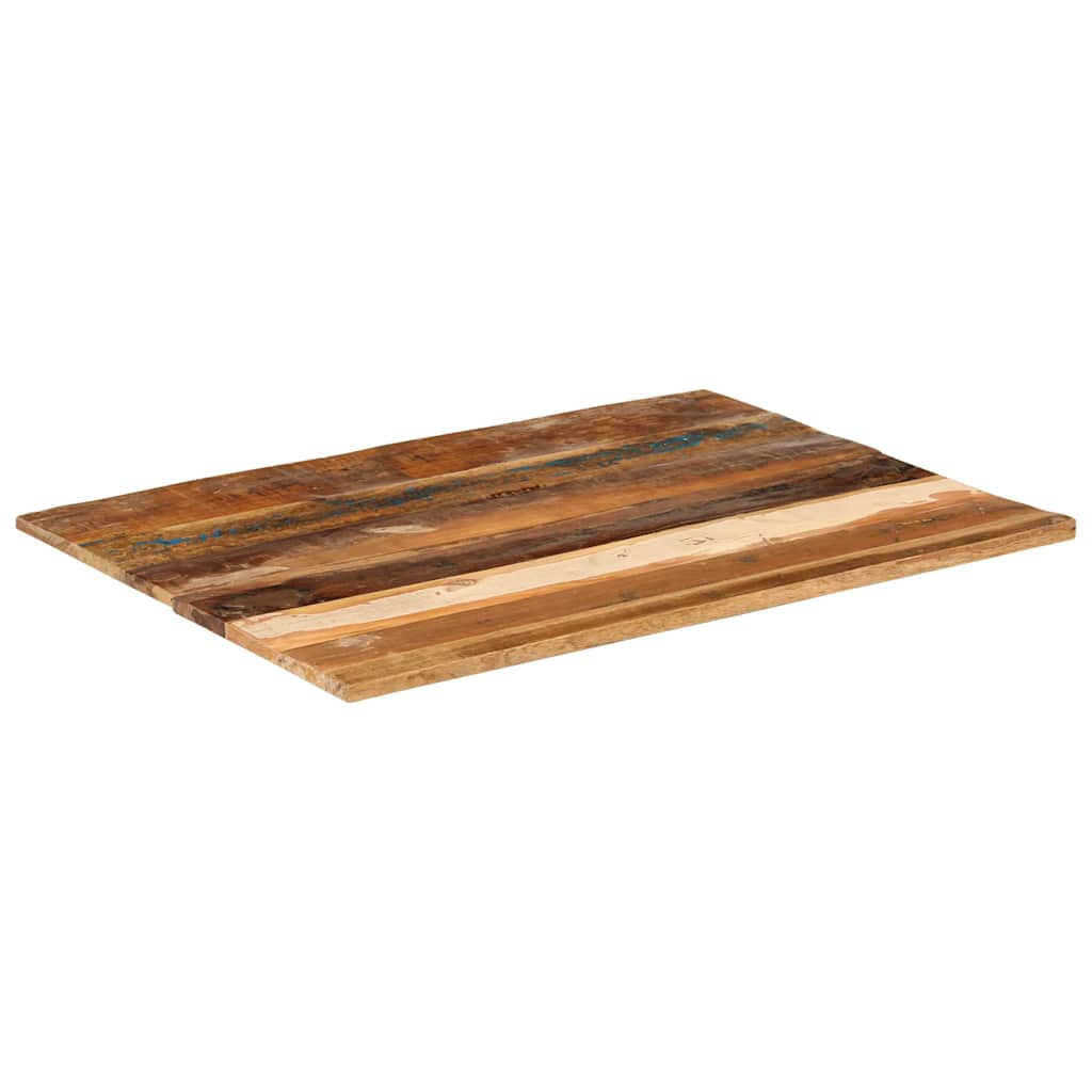 vidaXL Prostokątny blat do stołu, 60x80 cm, 15-16 mm, drewno z odzysku