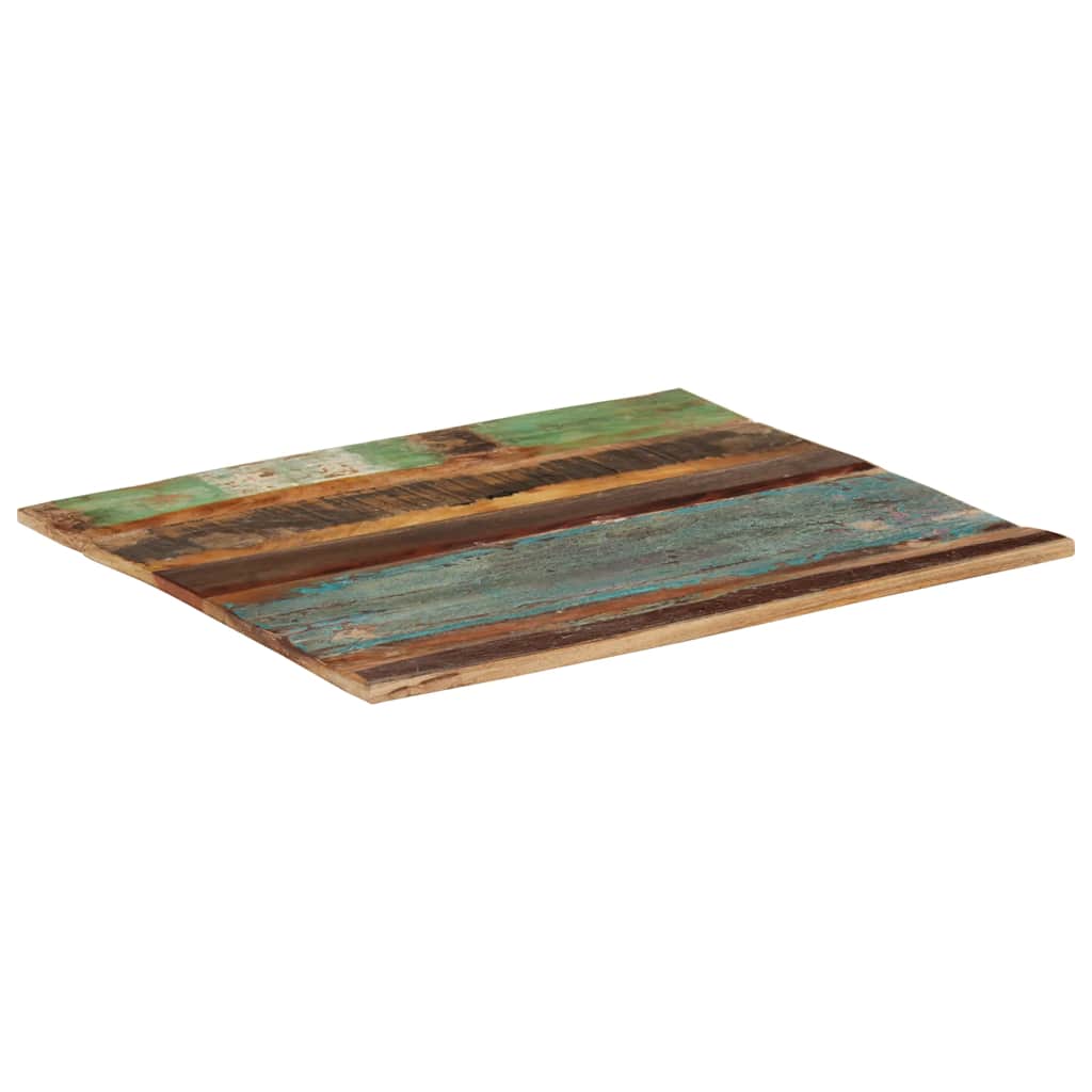vidaXL Prostokątny blat do stołu, 70x80 cm, 15-16 mm, drewno z odzysku