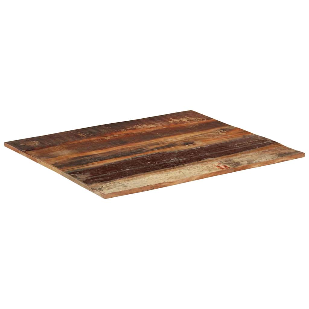 vidaXL Prostokątny blat do stołu, 70x80 cm, 15-16 mm, drewno z odzysku