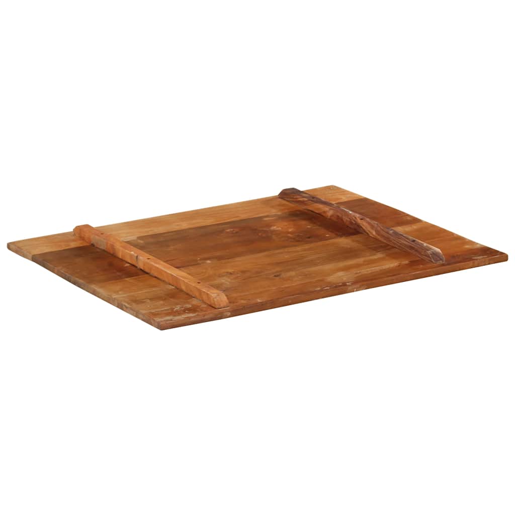 vidaXL Prostokątny blat do stołu, 70x90 cm, 15-16 mm, drewno z odzysku