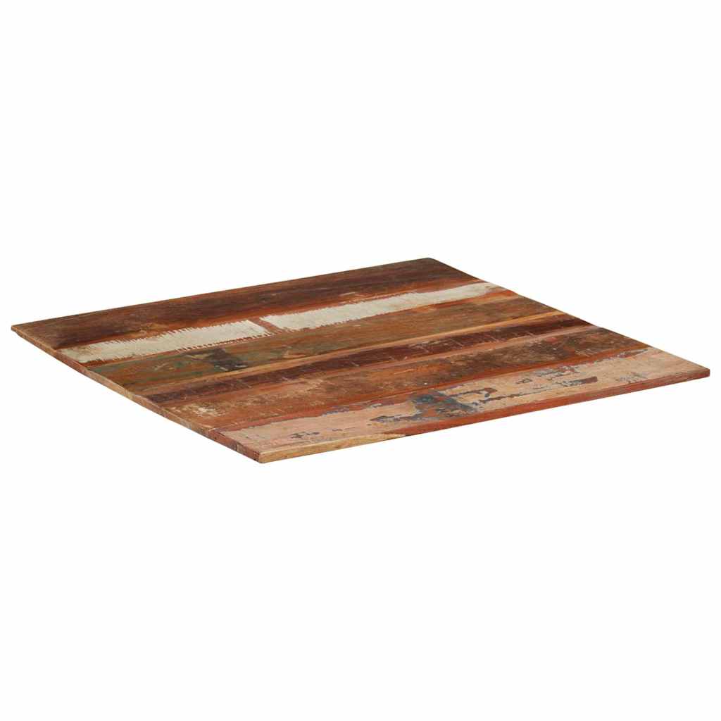 vidaXL Kwadratowy blat do stołu, 80x80 cm, 15-16 mm, drewno z odzysku