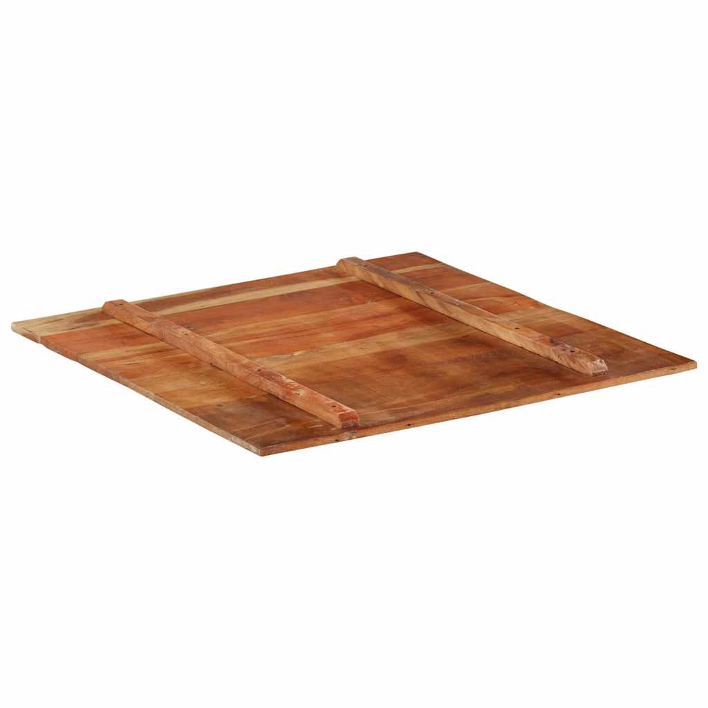 vidaXL Kwadratowy blat do stołu, 80x80 cm, 15-16 mm, drewno z odzysku
