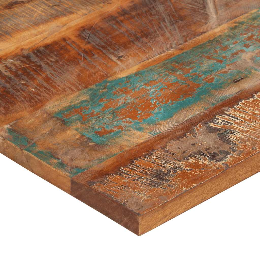 vidaXL Kwadratowy blat stołu 60x60 cm, 25-27 mm, lite drewno z odzysku