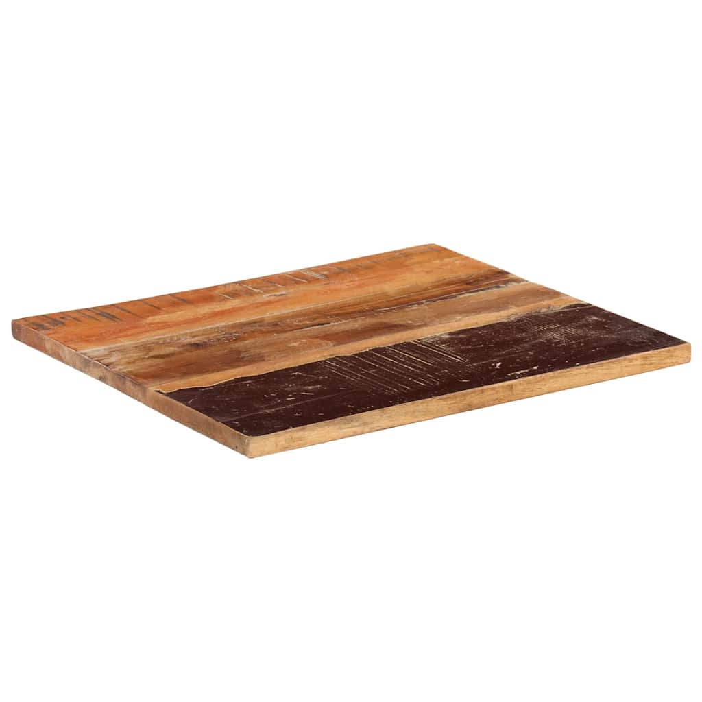 vidaXL Prostokątny blat stołu 60x70 cm 25-27 mm, lite drewno z odzysku