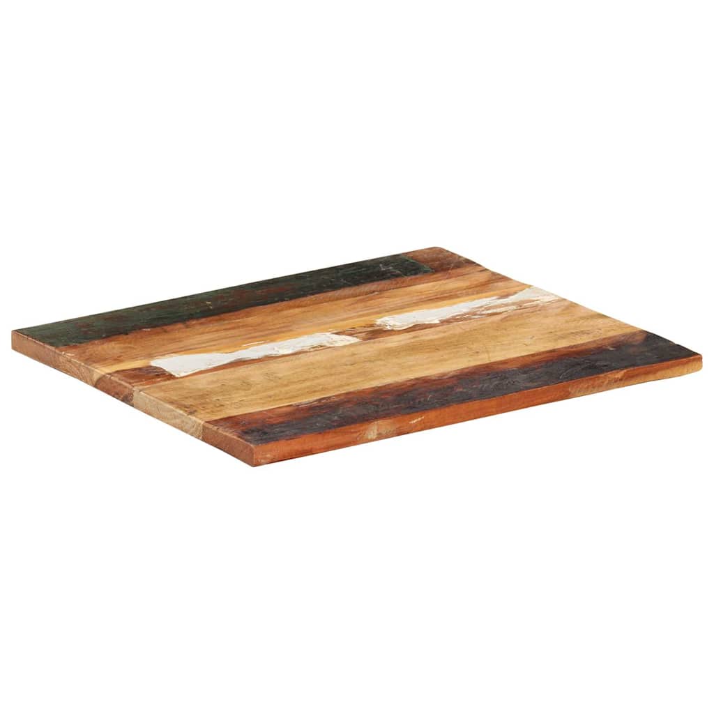 vidaXL Prostokątny blat stołu 60x70 cm 25-27 mm, lite drewno z odzysku