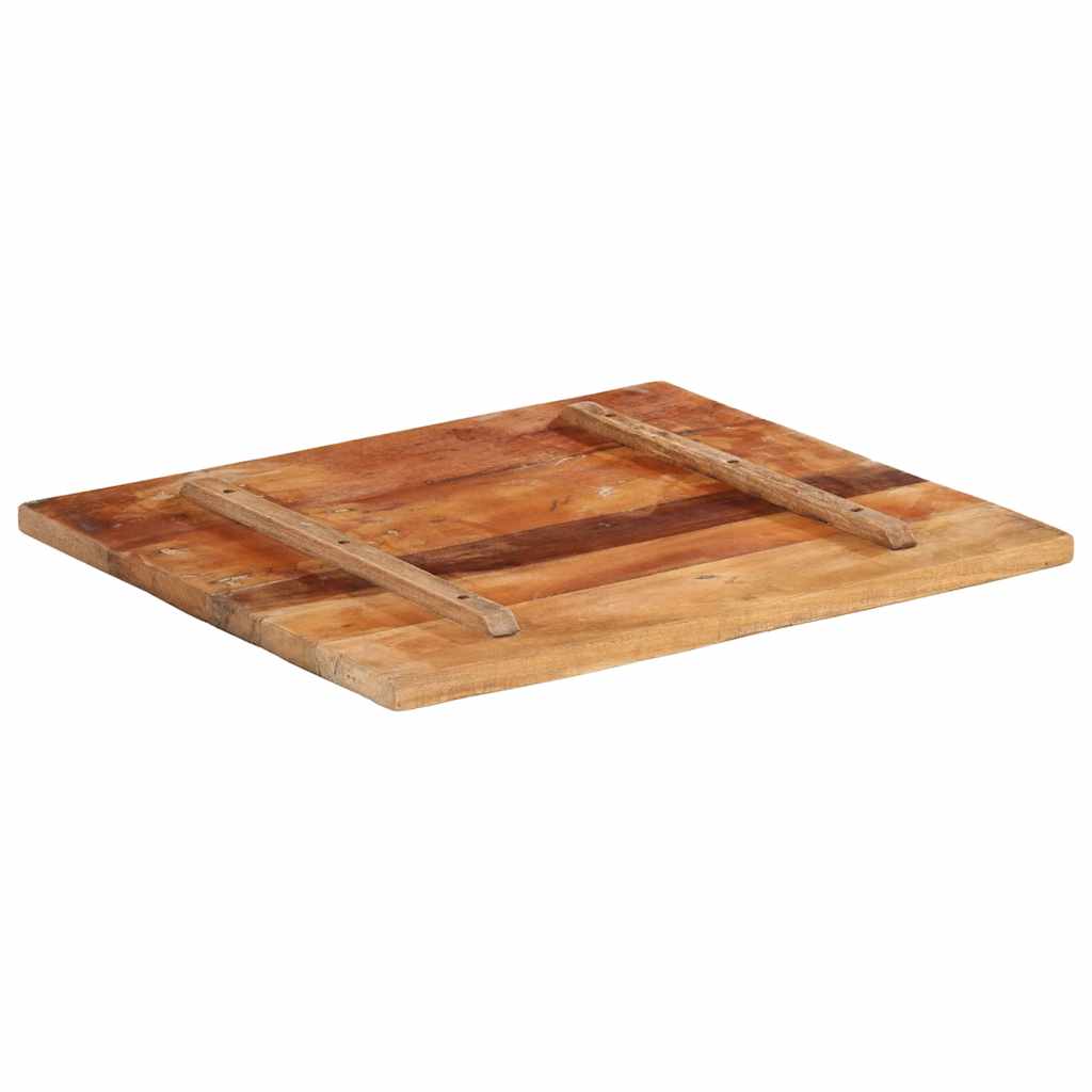vidaXL Prostokątny blat stołu 60x70 cm 25-27 mm, lite drewno z odzysku