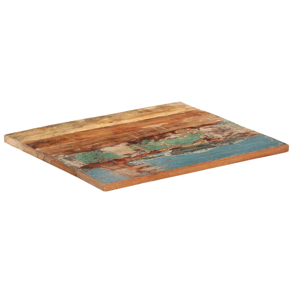vidaXL Prostokątny blat stołu 60x70 cm 25-27 mm, lite drewno z odzysku