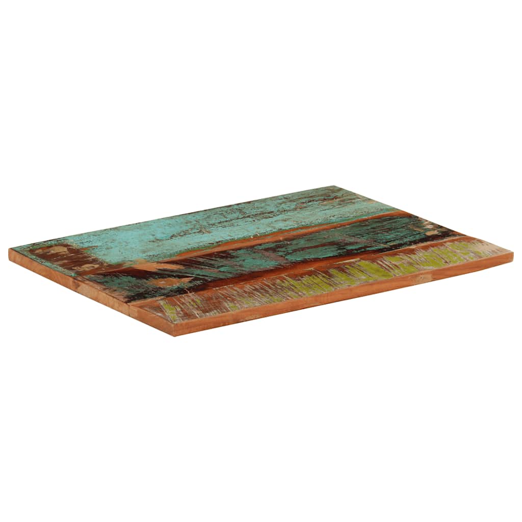 vidaXL Prostokątny blat stołu 60x80 cm 25-27 mm, lite drewno z odzysku