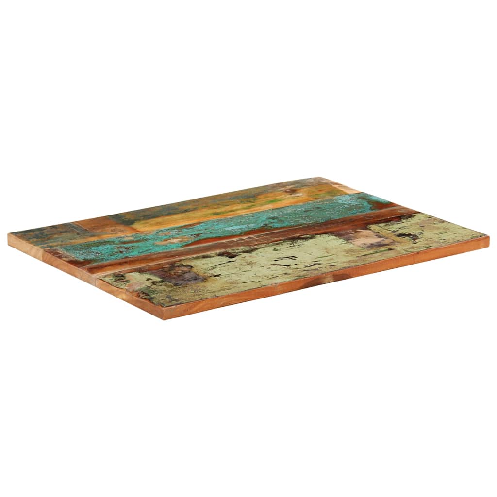 vidaXL Prostokątny blat stołu 60x80 cm 25-27 mm, lite drewno z odzysku
