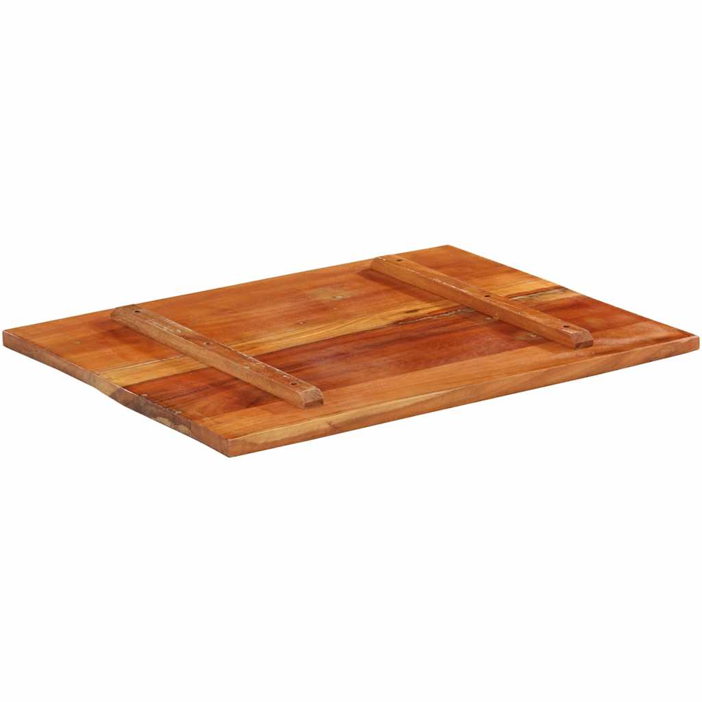 vidaXL Prostokątny blat stołu 60x80 cm 25-27 mm, lite drewno z odzysku