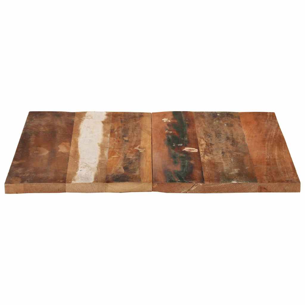 vidaXL Kwadratowy blat stołu 70x70 cm, 25-27 mm, lite drewno z odzysku