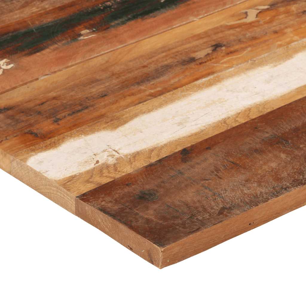 vidaXL Kwadratowy blat stołu 70x70 cm, 25-27 mm, lite drewno z odzysku