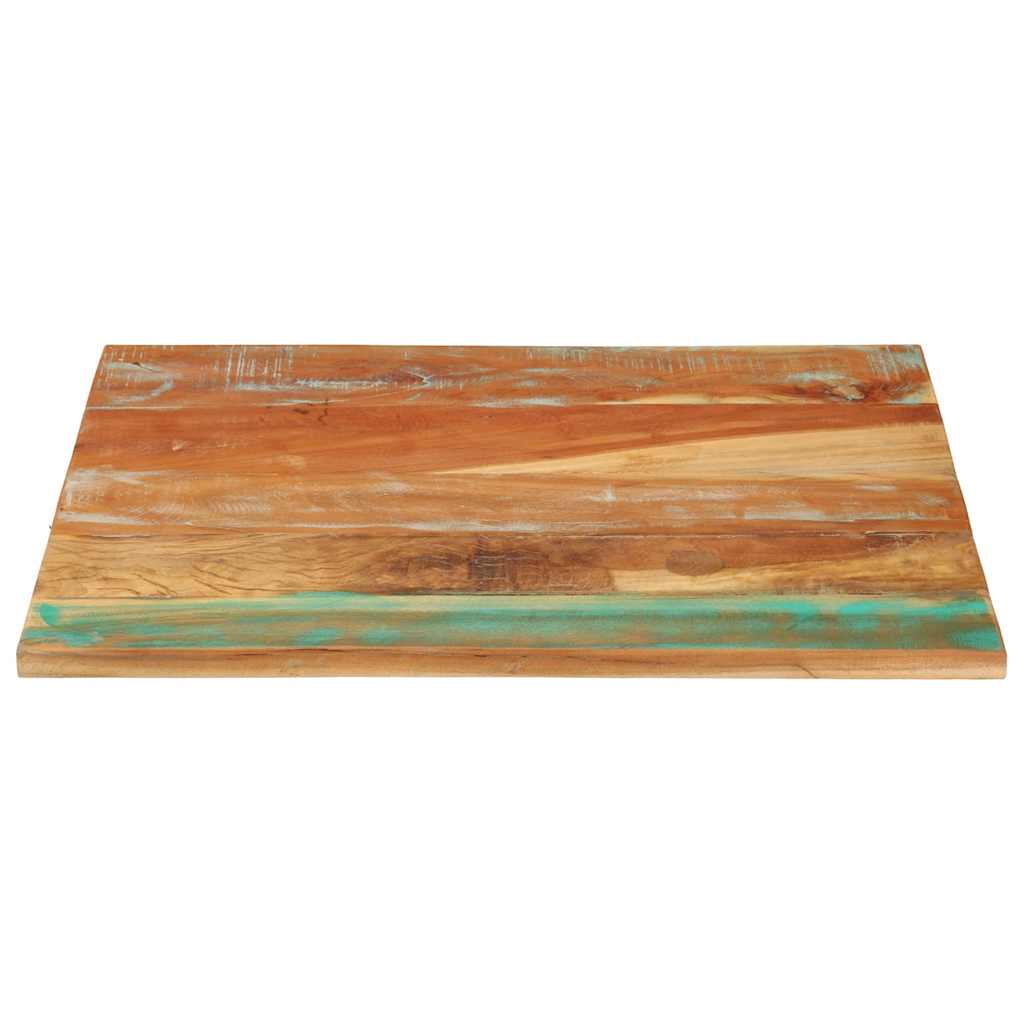 vidaXL Prostokątny blat stołu 70x80 cm 25-27 mm, lite drewno z odzysku