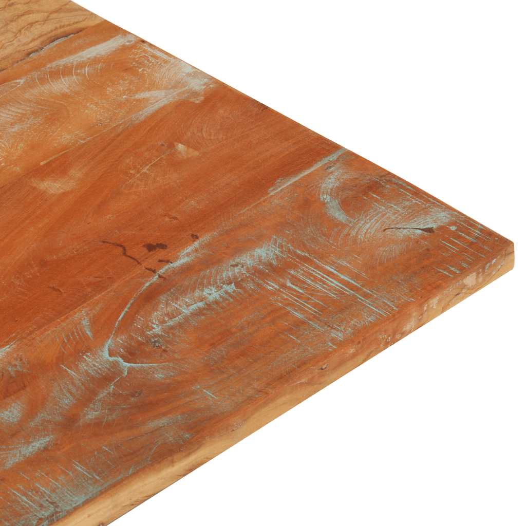 vidaXL Prostokątny blat stołu 70x80 cm 25-27 mm, lite drewno z odzysku