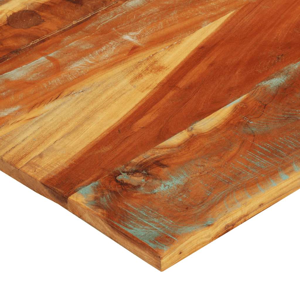 vidaXL Prostokątny blat stołu 70x80 cm 25-27 mm, lite drewno z odzysku