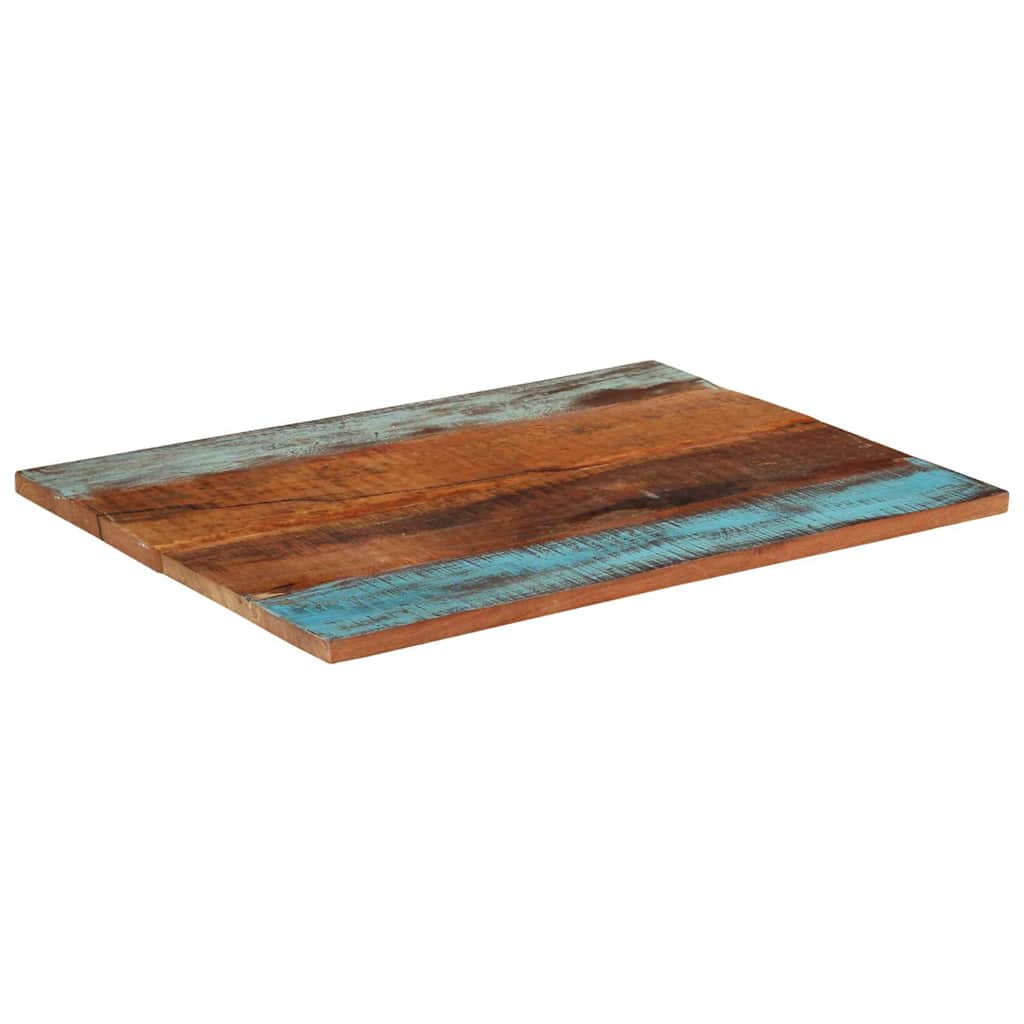 vidaXL Prostokątny blat stołu 70x90 cm 25-27 mm, lite drewno z odzysku