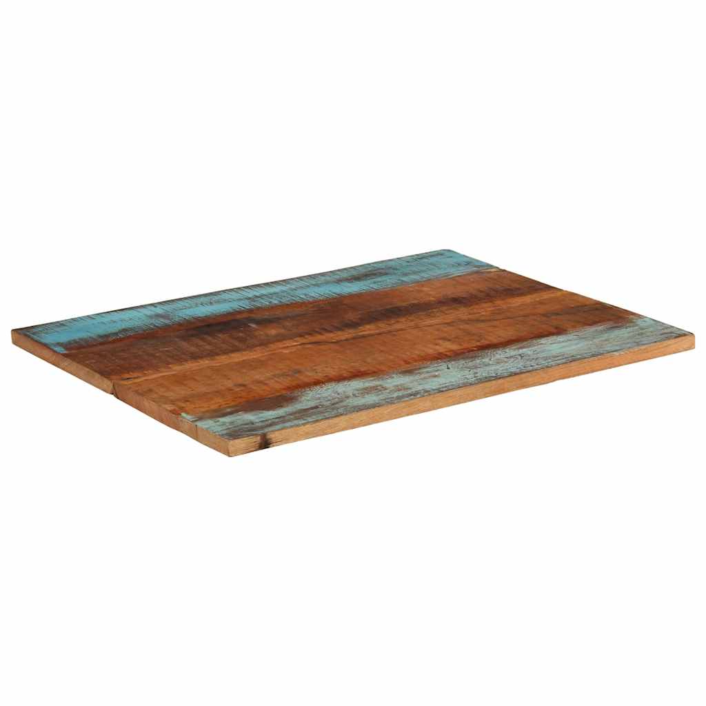 vidaXL Prostokątny blat stołu 70x90 cm 25-27 mm, lite drewno z odzysku