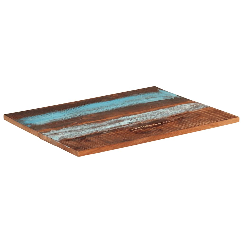 vidaXL Prostokątny blat stołu 70x90 cm 25-27 mm, lite drewno z odzysku