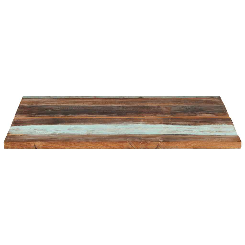 vidaXL Kwadratowy blat stołu 80x80 cm, 25-27 mm, lite drewno z odzysku