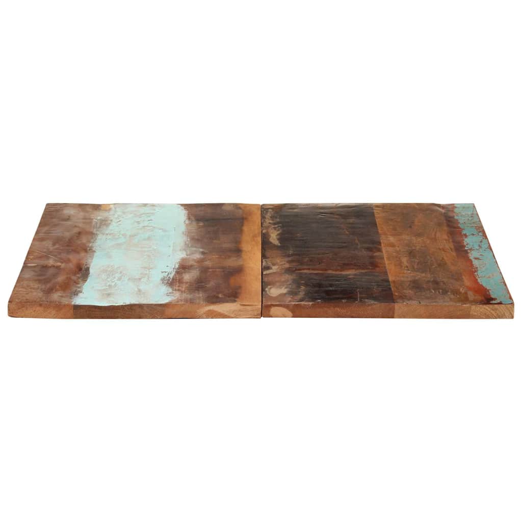 vidaXL Kwadratowy blat stołu 80x80 cm, 25-27 mm, lite drewno z odzysku