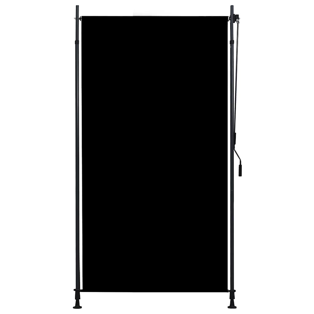 vidaXL Roleta zewnętrzna, 120x270 cm, antracytowa
