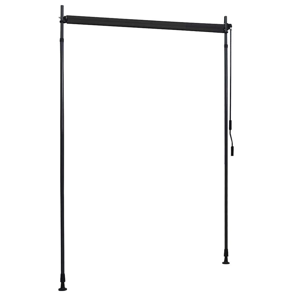 vidaXL Roleta zewnętrzna, 150x270 cm, antracytowa
