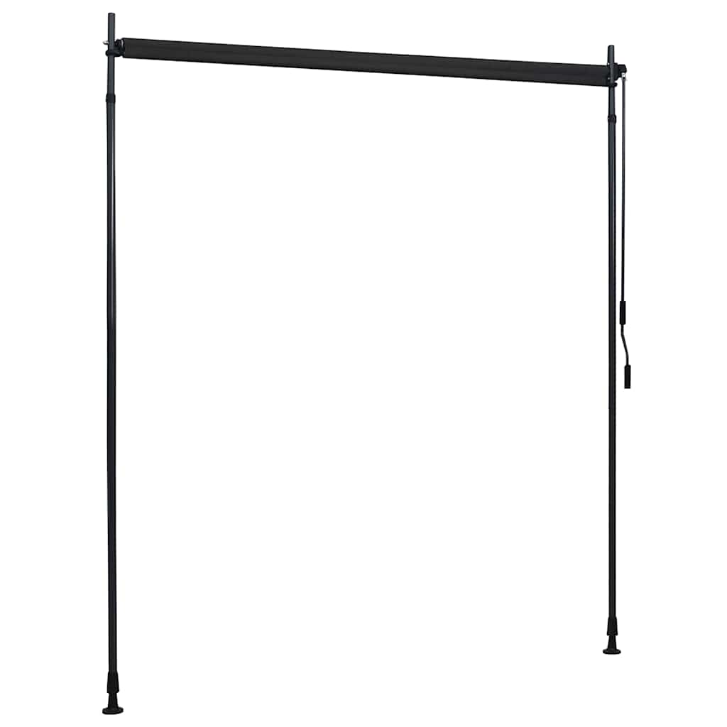 vidaXL Roleta zewnętrzna, 200x270 cm, antracytowa
