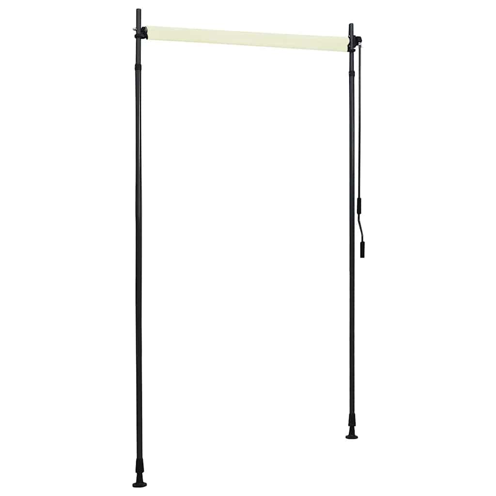 vidaXL Roleta zewnętrzna, 120x270 cm, kremowa