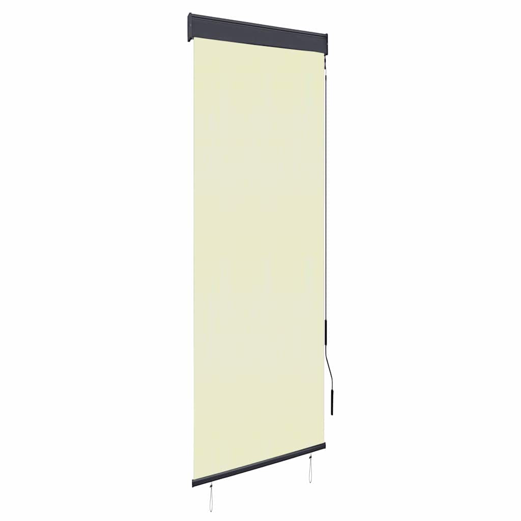 vidaXL Roleta zewnętrzna, 60x250 cm, kremowa
