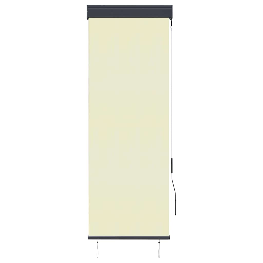 vidaXL Roleta zewnętrzna, 60x250 cm, kremowa